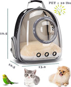 Bubble Cat Carrier Backpack, Transparent Pet Carrier Backpack - Image 2