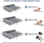 BFPETHOME Orthopedic Dog Beds for Extra Large Dogs, Waterproof Sofa XXL Dog Bed - Image 4