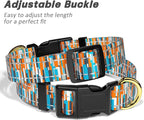 Reflective Dog Collar for Extra Small Dogs, Cute Boho Adjustable Heavy-Duty - Image 6