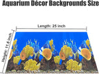 Aquarium Background Seabed Coral Rock Water Plants Fish Tank Backdrop 10 20 - Image 5