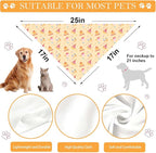 Birthday Dog Bandanas, Double Side Reversible Large Pet Scarves, Celebration Set - Image 3