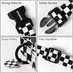 DOGWONG Checkered Dog Collar - Image 3