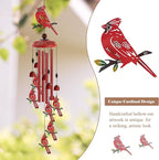 for Women Cardinal Wind Chimes for Outside, Decoration for Outdoor - Image 2