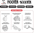DogBuddy Pooper Scooper, Portable Dog Pooper Scooper, Poop Scooper - Image 6