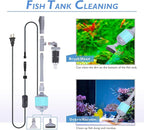 hygger 360GPH Electric Aquarium Gravel Cleaner, 5 in 1 Automatic Fish Tank - Image 4