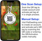 Pet Dwelling QR Code Pet ID Tag – Smart Dog & Cat ID Tags - Image 4