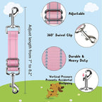 YUEPET Dog Safety Collar Clips 2 Pack Adjustable Prong Collar Backup Clips - Image 2