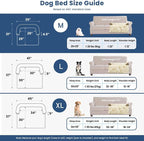 Calming Dog Couch Bed for Medium Dogs/Cats, 35 x 31 inch Waterproof Removable - Image 5