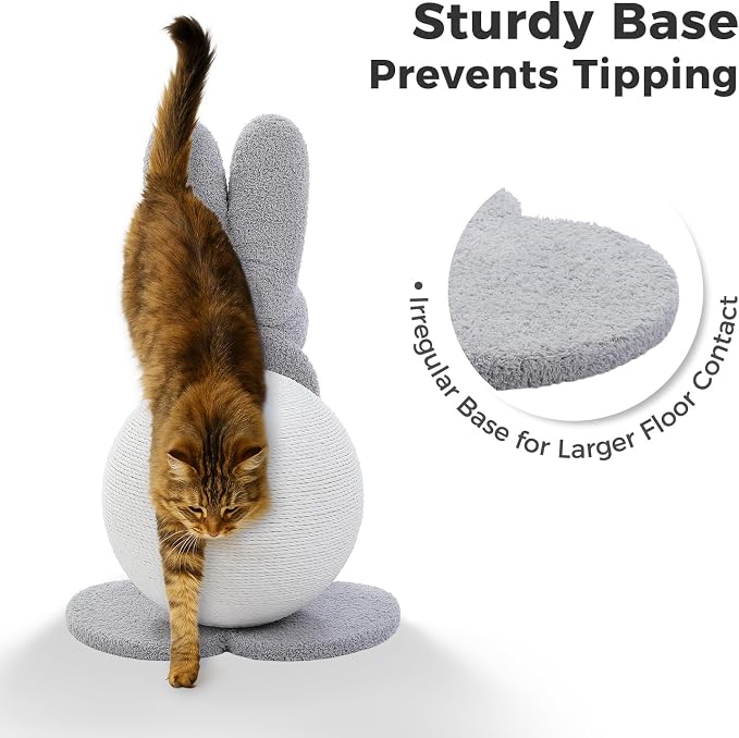 Cute Cat Scratcher- Bunny Style, Cat Scratching Post - Image 5