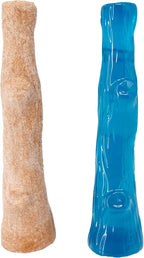 Outward Hound Dogwood Puppy Durable Dog Chew Toys, Real Wood & Teething Bone by Petstages