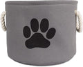 Bone Dry Pet Storage Collection Collapsible Bin, Small Round by BoneDry