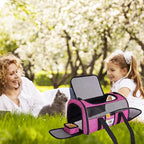 20 Inch Large Cat Carrier for Cats Up to 25 lbs, Extra Large Soft Sided Dog - Image 7