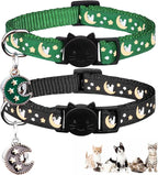 2Pcs Breakaway Cats Collars Cat Collars by Baeuppit