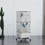 Medium Flight Bird Cage, Wide Birdcage - Image 8