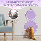 25.6 Inch Large Scratching Mat for Indoor Cats Natural Cotton Rope Flat - Image 5
