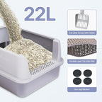 Henkelion Stainless Steel Cat Litter Box - Image 5