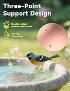 CNARIO Copper Disk for Bird Baths, Bird Baths 99.99% Pure Copper Cleaning Disk - Image 4