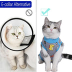Cat Recovery Suit Cat Onesie for Cats After Surgery Female Male Spay Kitten - Image 3