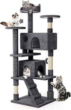 MoNiBloom 60 Inch Cat Tree Tower by Monibloom