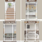 Fairy Baby 51.18" Extra Tall Cat Gate - Image 8