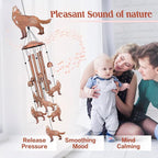Wolf Wind Chimes for Outside, Wolf Gifts for Women/Men/Sympathy Gift/Memorial - Image 4