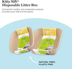 Kitty Sift Disposable Cat Litter Box Large, Durable Portable - Image 3