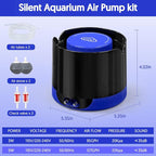 QZQ Aquarium Air Pump, Quiet Fish Tank Air Pump - Image 7
