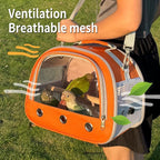 Bird Carrier, Bird Cage Parakeet Parrot Budgie Carrier Backpack - Image 4