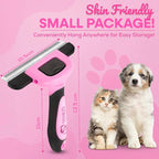 Sinko Deshedding Tool for Dogs & Cats, Pet Grooming Brush, Skin Friendly - Image 4