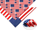American Flag Dog Bandanas, 4th of July Dog Bandana, Large Summer Triangle - Image 3