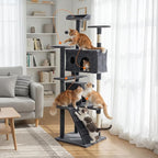 Sweetcrispy 80 Inch Cat Tree Tower, Indoor Cat Condo - Image 7
