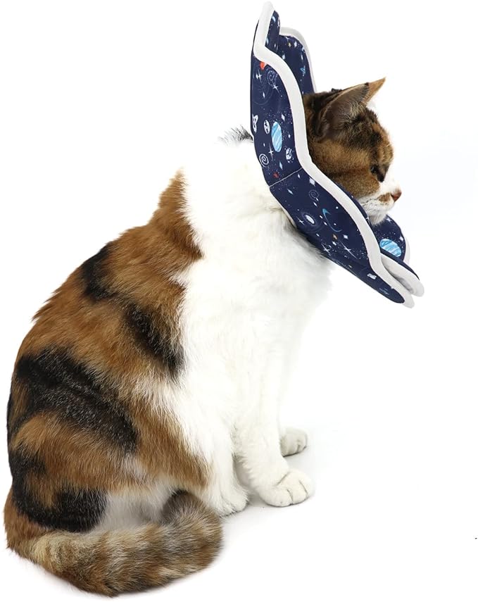 Soft Cat Cone, Adjustable Recovery Collar After Surgery to Prevent Licking Wound - Image 5
