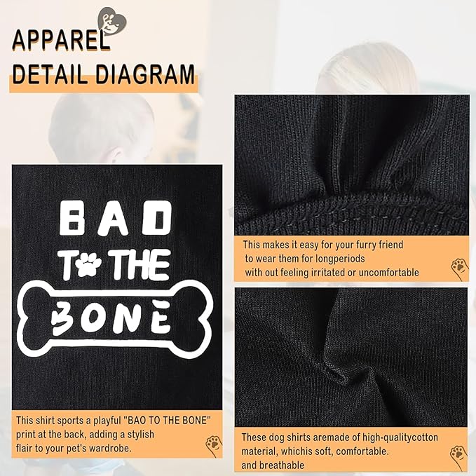 Discover Cozy Cotton Canine Wear: Soft, Lightweight, and Breathable Dog Shirt - Image 3