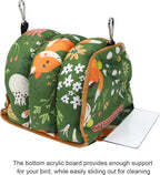 Wontee Bird Nest House Winter Warm Snuggle Hut Bird Bed Hanging Hammock - Image 6