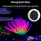 Uniclife Aquarium Imitative Rainbow Sea Urchin Ball Artificial Silicone Ornament - Image 4