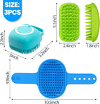 Comotech 3PCS Dog Bath Brush | Dog Shower/Washing Brush - Image 7