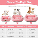 Orthopedic Dog Bed for Large Dogs, Dog Sofa Beds Supportive Foam Pet Couch Bed - Image 2