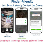 The Multi-Cat Household Kit: 5 Universal QR ID Tags. A Complete Set - Image 4