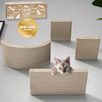 Wall Mounted Cat Shelves by Pryde Pets by PrydePets
