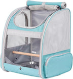 Bird Backpack Carrier with Stand Perch, Bird Travel Backpack - Image 3