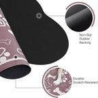 Dog Cat Mat for Food and Water, Rapid Absorbent Pet Feeding Mat, Bone Shaped - Image 3