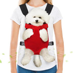 Pet Carrier Backpack, Hands-Free Adjustable Dog Front Carrier Legs Out & by Hpetppy