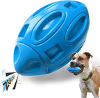 EASTBLUE Squeaky Dog Toys for Aggressive Chewers: Rubber Puppy Chew Ball by EASTBLUEpet