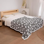 Waterproof Blanket for Dog Cat or Adult, Cute 3D Textured Paw Dog Blanket for - Image 6