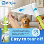 PetLovers Extra Sticky Lint Roller Mega Value Set 450 Sheets - Image 5