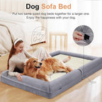 Large Dog Bed Orthopedic Washable: Beds Bolster XL Bed Medium Large Dogs Egg - Image 3