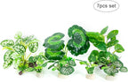 Betta Fish Tank Accessories 7 Pack Silk Aquarium Plants Decoration Artificial - Image 8
