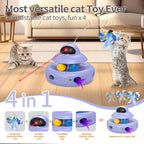Cat Toy, Cat Toys for Bored Indoor Adult Cats, Electric Flying Butterfly - Image 3