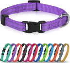 Joytale Small Dog Collar, Reflective and Adjustable Nylon Collar by Joytale