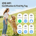 Plike Smart Pet Tracker​ for Apple Find My, Dog Tracker Tag - Image 6